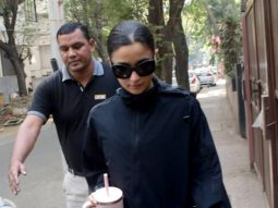 Paps capture a glimpse of Alia Bhatt as she hits the gym for a work out session