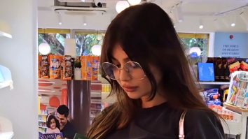Ayesha Takia’s love for books is visible as she surfs the library