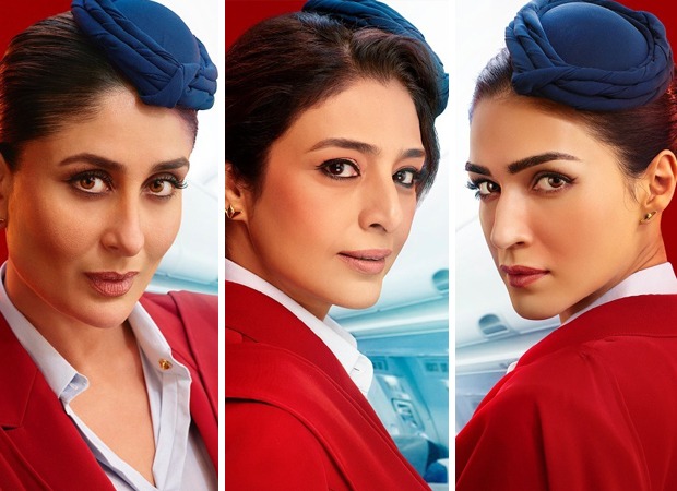 The Crew: Kareena Kapoor, Tabu, and Kriti Sanon sizzle in new poster