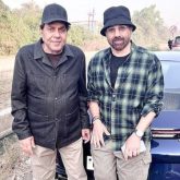 Sunny Deol switches onto ‘Main Nikla Gaddi Leke’ as he explores Udaipur with father Dharmendra; see pic