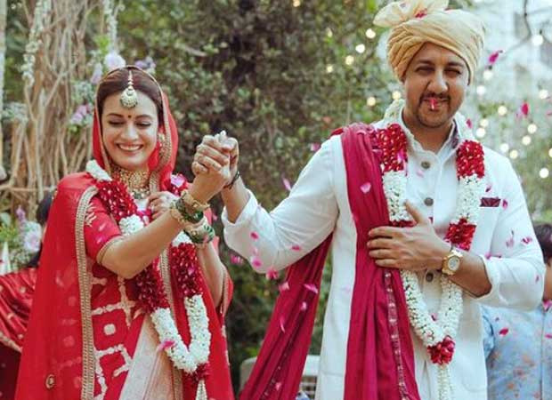 Dia Mirza reminisces wedding bliss with hubby Vaibhav Rekhi on anniversary; see pics