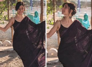 Dot’s latest ethnic look proves that you can never go wrong with a black saree