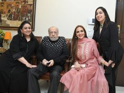 Nidhi Dutta hosts dinner in honour of father JP Dutta winning the Maharashtra Bhushan Raj Kapoor Award