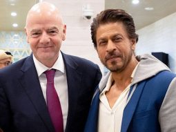 FIFA President Gianni Infantino meets ‘Global Movie Star’ Shah Rukh Khan: “I was very happy to learn about your passion for sports”