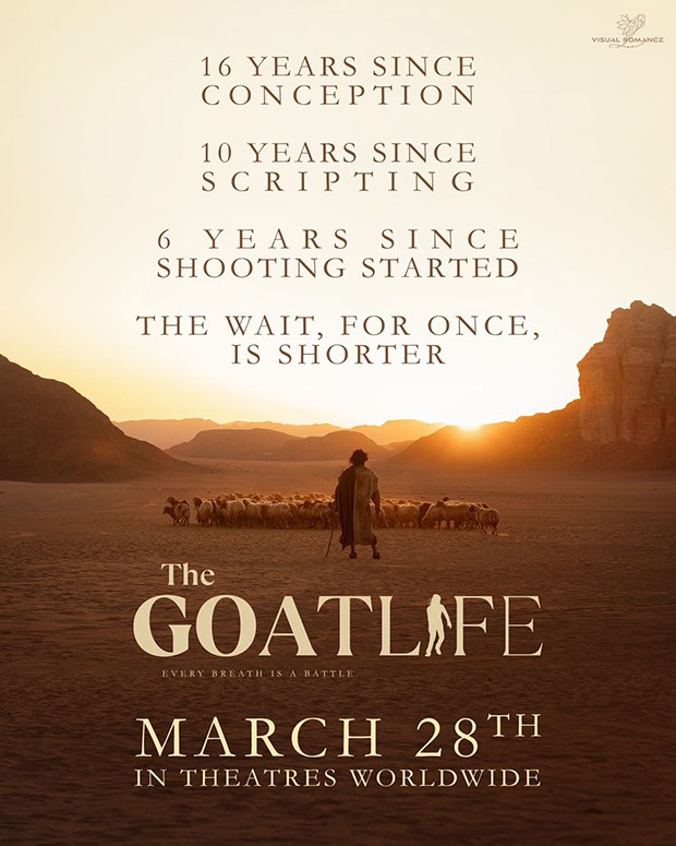 The Goat Life, starring Prithviraj Sukumaran, gets new release date ...