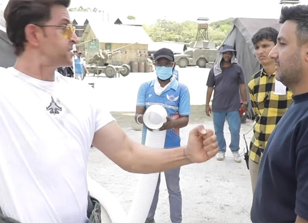 Hrithik Roshan appreciates Siddharth Anand after dropping behind-the-scenes of Squadron Leader role in Fighter: “Thank you for giving this dream wings” 
