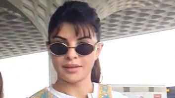 Jacqueline Fernandez looks so pretty dressed in a salwar at the airport