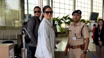Katrina Kaif spotted rocking the denim on denim look at the airport