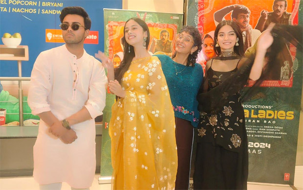 Kiran Rao and the cast of Laapataa Ladies attend the screening in Jaipur, see video