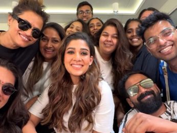 Behind the Scenes: Nayanthara and her team’s fun-filled attempt to fit in a frame Behind the Scenes: Nayanthara and her team’s fun-filled attempt to fit in a frame