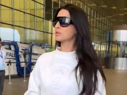 Nora Fatehi opts for an all white airport look as she gets clicked