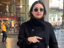 Parineeti Chopra proves you can never go wrong with an all black airport look