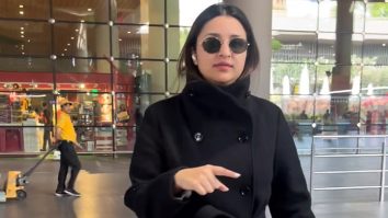 Parineeti Chopra proves you can never go wrong with an all black airport look