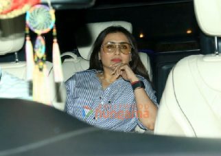 Photos: Rani Mukerji, Alia Bhatt, Ranbir Kapoor, Aditi Rao Hydari and others at Sanjay Leela Bhansali’s birthday celebrations at his residence