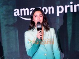 Photos: Alia Bhatt snapped at the trailer launch of her production Poacher