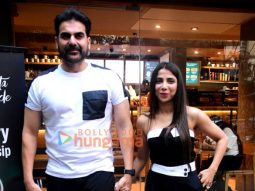 Photos: Arbaaz Khan and Sshura Khan snapped in Bandra