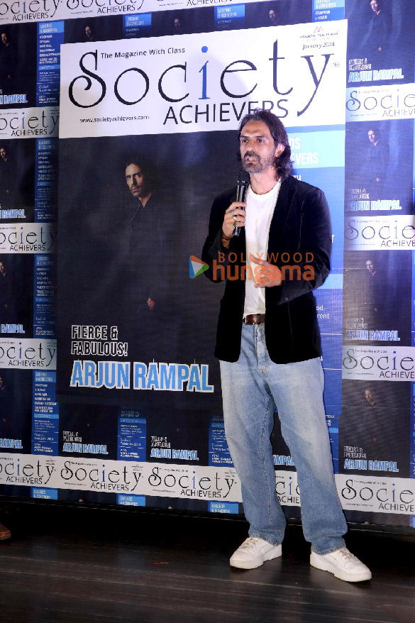 photos arjun rampal and others snapped at the cover launch of society achievers 2
