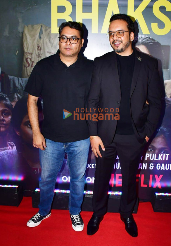 photos bhumi pednekar and others grace the premiere of bhakshak 10