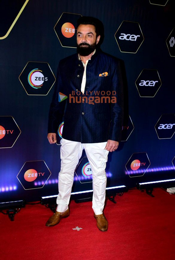 photos bobby deol and jaaved jaaferi snapped attending the dadasaheb phalke award 2024 2