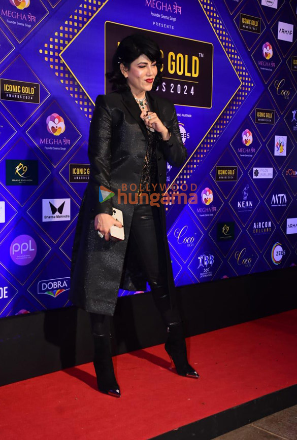 photos celebs snapped attending the iconic gold awards 2024 2