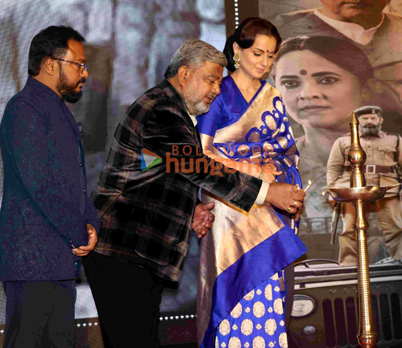 photos kangana ranaut snapped at the hindi trailer launch of razakar silent genocide of hyderabad 1