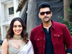 Photos: Manushi Chhillar and Varun Tej promote Operation Valentine on the sets of Indian Idol