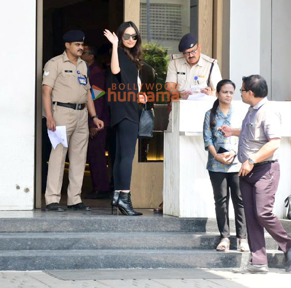 photos manushi chhillar snapped at kalina airport 4