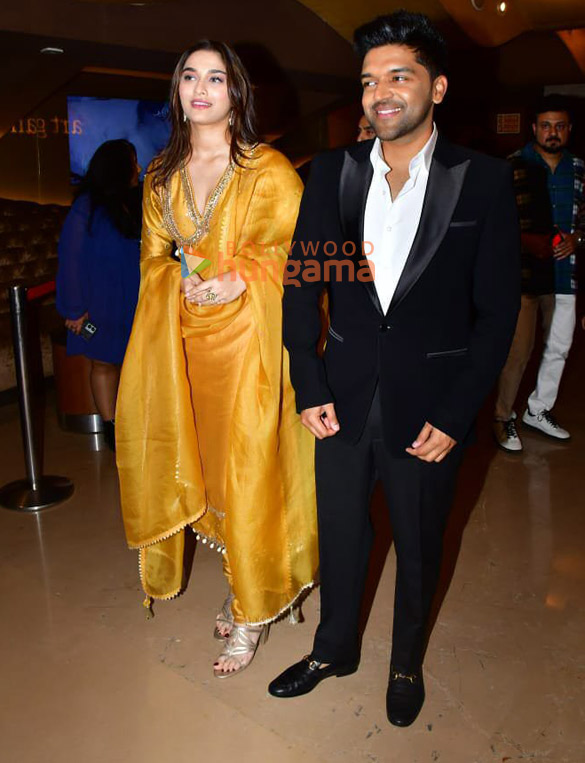 photos saiee manjrekar and guru randhawa snapped at juhu pvr 1