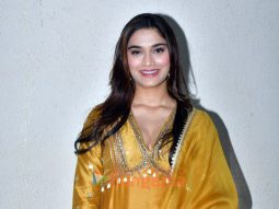 Photos: Saiee Manjrekar and Guru Randhawa snapped at Juhu PVR