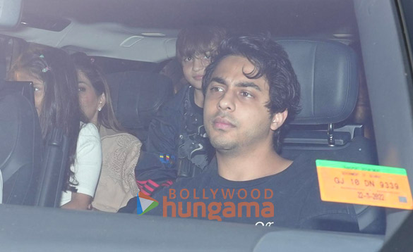 photos shah rukh khan suhana khan aryan khan arrives at jamnagar for anant ambanis pre wedding festivities 5