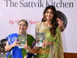 Photos: Shilpa Shetty snapped at the launch of Dr Hansaji Yogendra’s latest book The Sattvik Kitchen