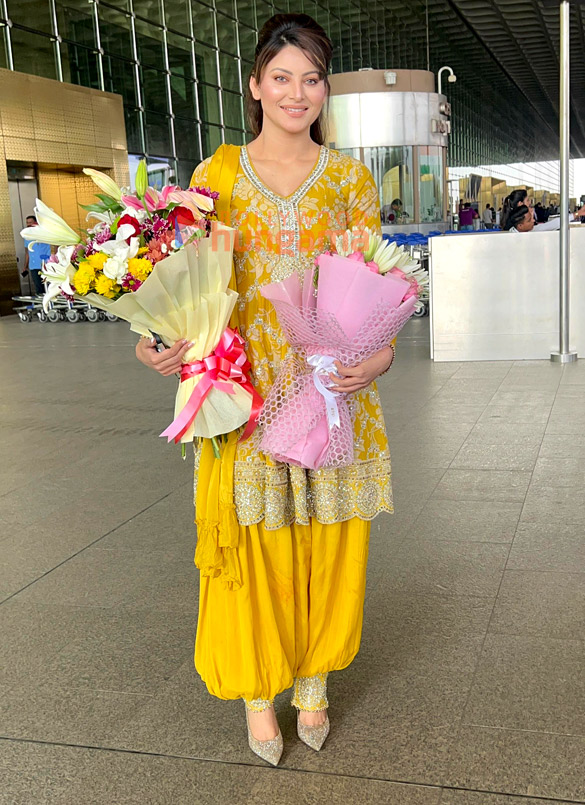 photos sidharth malhotra and urvashi rautela snapped at the airport 2