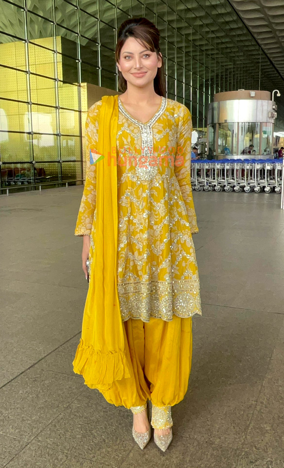 photos sidharth malhotra and urvashi rautela snapped at the airport 4