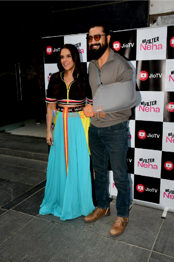 photos vicky kaushal snapped at the recording of the new season of no filter neha 6 4