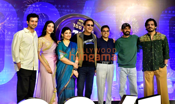 photos vikrant massey medha shankar vidhu vinod chopra and others grace the 100 days celebration of 12th fail 3