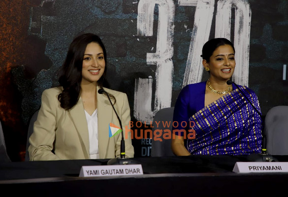 photos yami gautam dhar priyamani and others snapped at the trailer launch of article 370 2 3