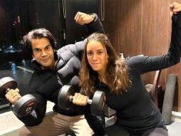 Rajkummar Rao shares gym photo with Vicky Vidya Ka Woh Wala Video co-star Triptii Dimri on her birthday: “Have a great year my friend”