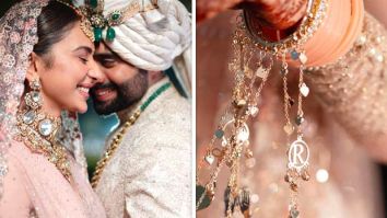 Rakul Preet Singh shares wedding album with Jackky Bhagnani; gives a glimpse of her bespoke customized Kaleeras featuring their initials, see photos