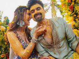Rakul Preet Singh and Jackky Bhagnani share love-filled glimpses from their Haldi ceremony; see pics