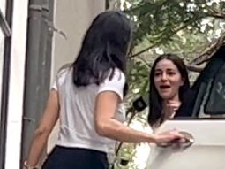 Sara Ali Khan & Ananya Panday get clicked together at Maddock Office