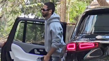 Shahid Kapoor waves at paps as he gets clicked in the city