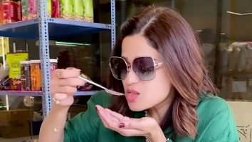 It’s a cheat day for Shamita Shetty as she enjoys some mouth-watering Gujarati food