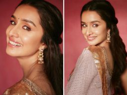 Shraddha Kapoor’s pastel pink anarkali is perfect for minimal chic festivities