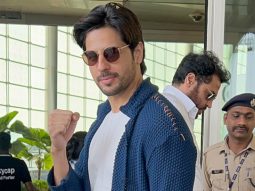 The Yodha is here! Sidharth Malhotra smiles for paps at the airport