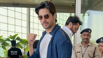 The Yodha is here! Sidharth Malhotra smiles for paps at the airport
