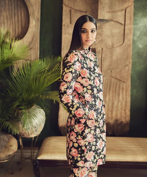 Sonam Kapoor brings the flower power in Rajesh Pratap Singh’s floral co-ord set