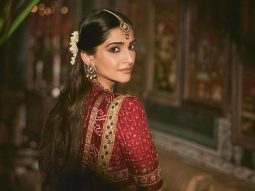 Sonam Kapoor dons mom’s 35-year-old Gharchola saree at Apeksha Maker’s wedding reception 