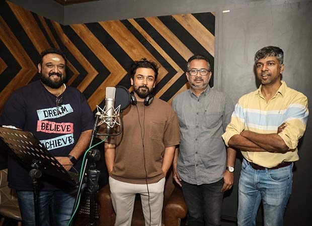 Suriya starts dubbing for Siva directorial Kanguva