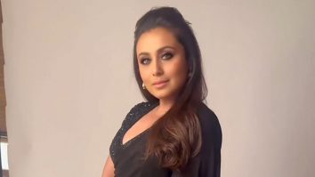 Those eyes! Rani Mukerji is driving us crazy in this black saree!
