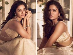 Wamiqa Gabbi is an ethnic dream come true in beige lehenga by Jade by MK